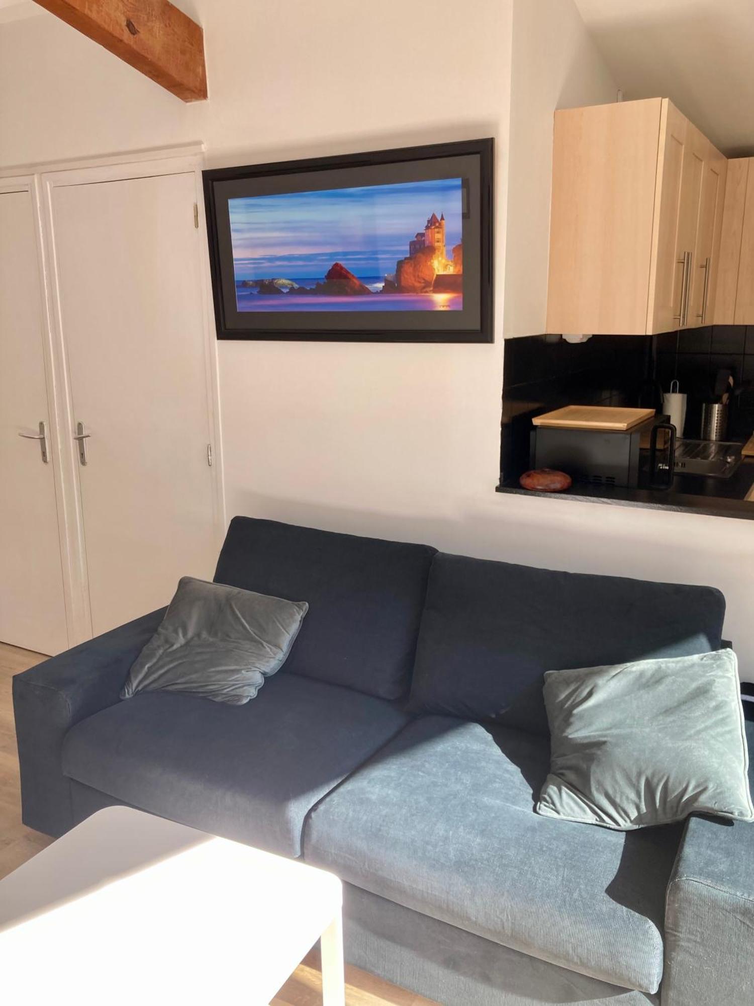 Charming 1 Bedroom Flat, Biarritz Center With Pool And Car Park Eksteriør bilde