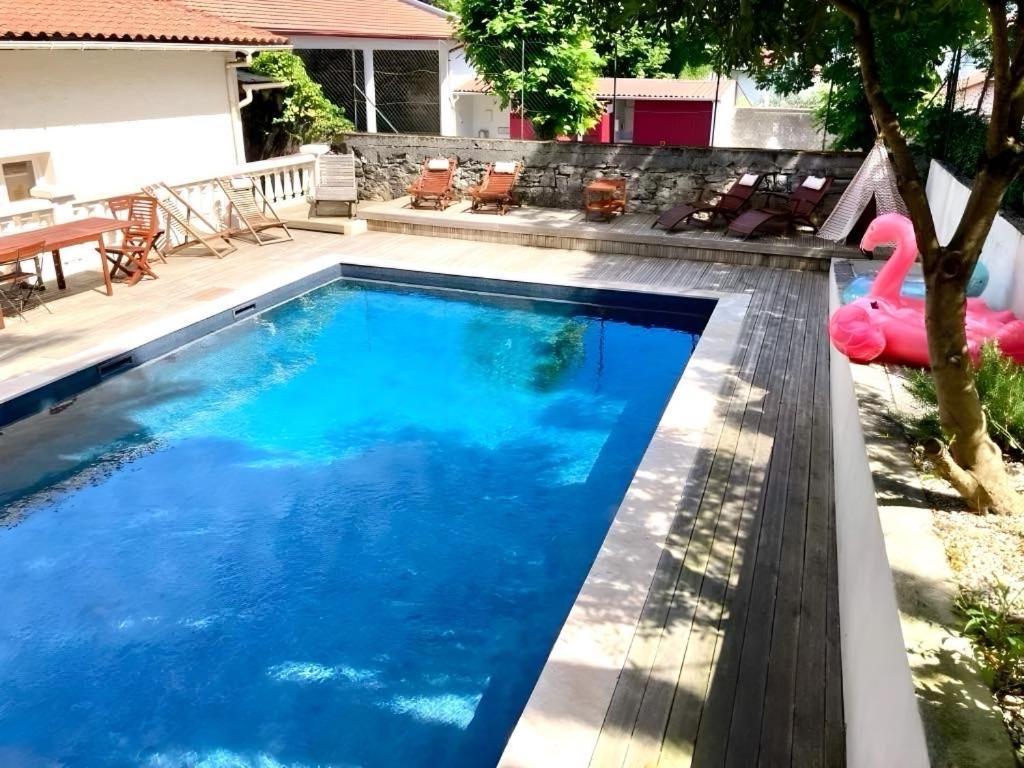Charming 1 Bedroom Flat, Biarritz Center With Pool And Car Park Eksteriør bilde
